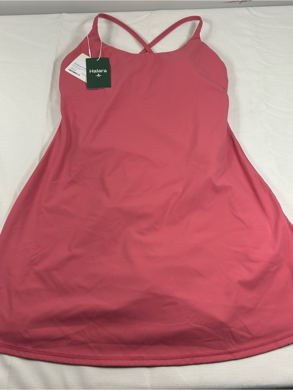 Halara Women's Pink Crossback Active Dress
